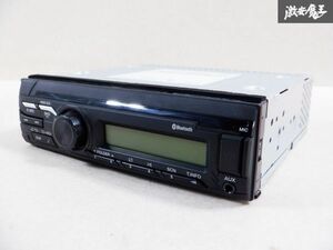 新車外し♪保証付 三菱ふそう 純正 clarion クラリオン Bluetooth BT ハンズフリー USB AM FM ラジオ チューナー デッキ ML235828 棚D5