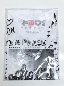 少女時代●３RD Tour LOVE＆PEACE Tシャツ●新品・未使用