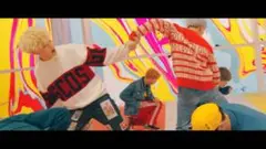 BTS ジミン DNA MV着用 GCDS ロゴ ニット