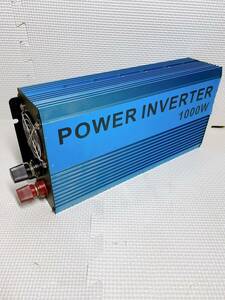 ★ POWER INVERTER インバータ 1000W DC→AC 12V BATTERY バッテリー 100V 50Hz FREQUENCY HENG FU 通電動作未確認