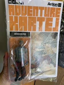 絶版 超入手困難 希少 限定 3AA 3A threea Ashley wood ADVENTURE KARTEL 1/12 ACTION PORTABLE RETAIL GOLDEN DOLPHIN アシュレイ・ウッド