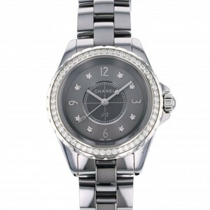 シャネル CHANEL J12 H2565 グレー文字盤 新品 腕時計 レディース