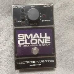 エレクトロハーモニクス　small clone コーラス　ジャンク