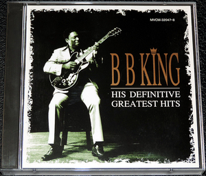 B.B.キング B B KING / HIS DEFINITIVE GREATEST HITS 全34曲2CDベスト国内盤