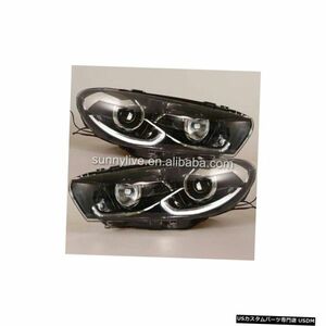 輸入カーパーツ VW Scirocco 2008?2015オリジナル1.4モデル用LEDヘッドランプ LED Head Lamp