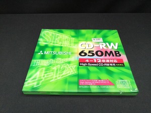 【ジャンク 送料込】未開封　MITSUBISHI　CD-RW650MB　4-12倍速対応　SW74EU1　/再生未確認　◆H0450