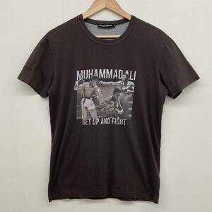 DOLCE&GABBANA モハメドアリ 半袖 Tシャツ イタリア製 46サイズ ドルチェ&ガッバーナ ドルガバ D&G カットソー Muhammad Ali 3070340