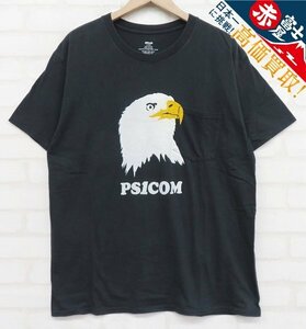 8T1666【クリックポスト対応】Psicom EAGLE Tシャツ サイコム
