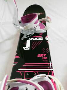 IGNIO/イグニオ GRV 138 スノーボード ビンディング付 ブーツ付 3点セット レディース 【F15022401】
