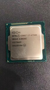 CPU インテル Intel Core I7-4790K プロセッサー 中古 動作未確認 ジャンク品 - A325