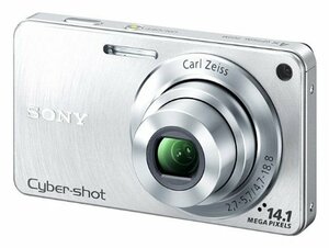 【中古 良品】 ソニー SONY デジタルカメラ Cybershot W350 シルバー DSC-W350/S　(shin