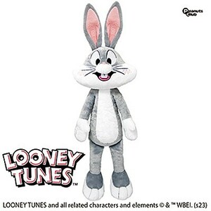 【バッグス・バニー】LOONEY TUNES ルーニーテューンズ BIGぬいぐるみ バッグスバニー 全長約70cm ピーナッツクラブ タグ付き 新品 PW