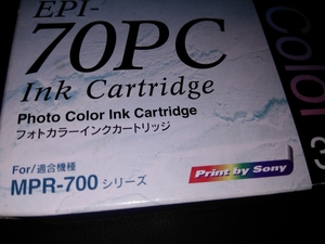 ソニー　インクカートリッジ　EPI-70PC Sony 