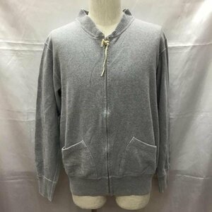 two moon 42 トゥームーン トレーナー 長袖 スウェット ジップアップ Sweat Sweatshirt 灰 / グレー / 10108893