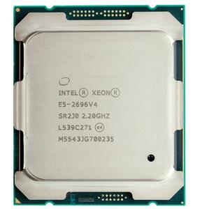 2個セット Intel Xeon E5-2696 v4 SR2J0 22C 2.2GHz 55MB 150W LGA2011-3 DDR4-2400
