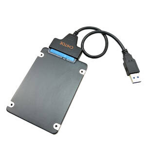新品 SATA USB 3.0 変換 ケーブル アダプタ SATA-USB + 160GB 2.5インチ HDDハードディスク■SATA-USB3.0+HDD160GB