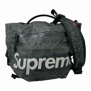 Supreme シュプリーム ウォータープルーフショルダーバッグ 20AW スペックルド かばん メンズ ブラック系【中古】