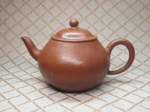 宜興窯　紫砂茶壺　在銘　煎茶道具 無銘