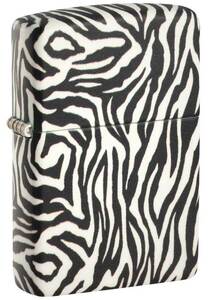 Zippo ジッポライター Zebra Skin 48223 メール便可