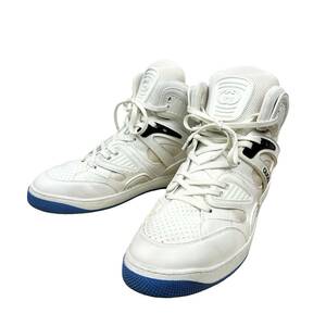 GUCCI(グッチ) Basket Breathable High Top Sneaker (white)