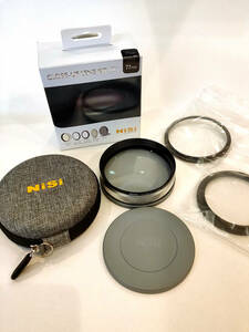 NiSi close up lens kit ii 77mm クローズアップレンズ キット / アダプターリング 72-77mm、67-77mm