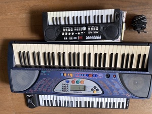 ヤマハ　シンセ　ロールピアノ　おもちゃキーボード　3点セット　音出し確認　ジャンク扱い　ヤマト便着払い大幅値下げ、半額