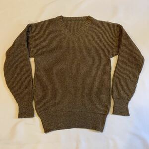 40s SWEDISH MILITARY M39 SWEATER KNIT ヴィンテージ ビンテージ スウェーデン ミリタリーセーター ニット DEAD STOCK NOS 30s 未使用品