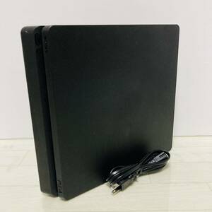 SONY PS4 PlayStation4 CUH-2000A ジェット・ブラック　500GB プレイステーション4 本体　電源ケーブル　プレステ4 【1円スタート】