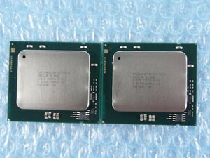 1LID // 2個セット(同ロット) Intel Xeon E7-4830 2.13GHZ SLC3Q Westmere-EX A2 Socket1567(LGA) // Fujitsu PRIMERGY RX600 S6 取外