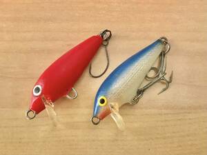 【RAPALA：CD3：ラパラ：カウントダウン 3：2個セット：A】ブラックバス・スモール・トラウト・シーバス・クロダイ・チヌ・キビレ・エリア