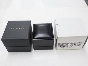 BVLGARI ブルガリ 純正 リングケース 箱ボックス　№1673