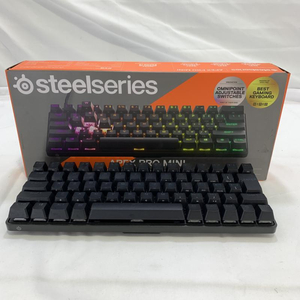 【中古】SteelSeries Apex Pro Mini[日本語配列] ゲーミングキーボード 2022年 ラピッドトリガー[240019451600]