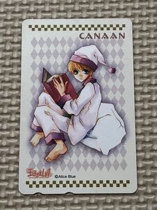 【未使用】テレホンカード　王子さまLV1 アリスブルー　CANAAN