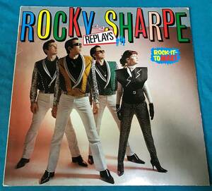 LP●Rocky Sharpe & The Replays / Rock It To Mars GEMA盤Chiswick Records0067.072