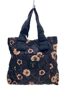 MARC BY MARC JACOBS◆トートバッグ/デニム/BLK/花柄