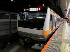 ◆[98-11]鉄道写真:JR E233系(中央線)◆2Lサイズ