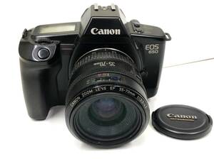 ジャンク Canon EOS 650 レンズ ZOOM LENS EF 35-70mm 1:3.5-4.5 キャノン 動作未確認 24022101