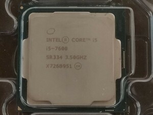 Intel Core i5-7600 【CPU】