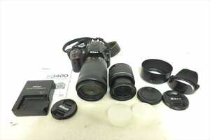 ◇ Nikon ニコン D3400 デジタル一眼レフ 18-55 70-300 中古 現状品 240408R7382