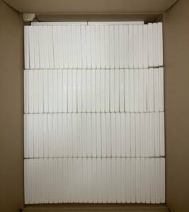 中古　DVDトールケース（白）１２０枚 /ゆうパック１４０サイズ