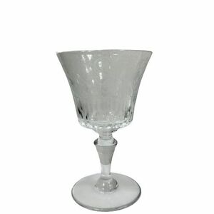 ■【Baccarat/バカラ】ワイングラス クリスタルガラス/名作カット装飾リシュリュー★7185
