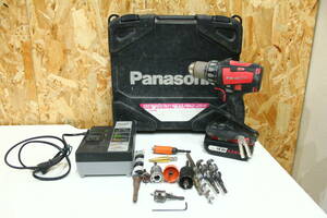 TH01275　Panasonic　EZ74A2LJ2F　ドリルドライバー　動作確認済　中古品