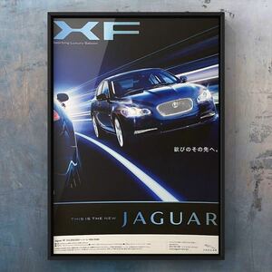 当時物 ジャガー XF 広告 /カタログ ジャガーXF X250 Jaguar XFR 前期 後期 ヘッドライト 中古 マフラー パーツ カスタム シルバー グリル