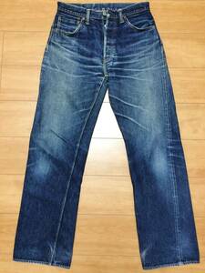 鬼色！SKULLJEANSスカルジーンズ 501XX革パッチモデル W32