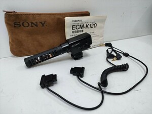 管理1244 SONY ソニー エレクトレットコンデンサーマイクロホン ECM-K120 未チェック 