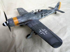 完成品　１／３２　フォッケウルフ　Ｆｗ１９０Ｄ－９　”　ヤーボ　第１０地上攻撃航空団　再出品　”