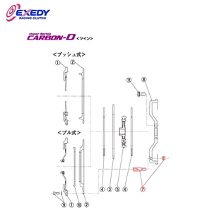 EXEDY エクセディ BU04 カーボンDツイン NM102SDMC1 (7)D.BOSS SET フェアレディZ Z33後期