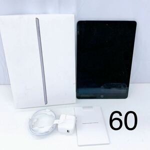 4AC075 iPad 第7世代 32GB スペースグレー 未初期化 パスワード不明 A2198 中古 現状品