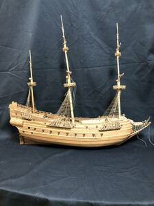 世界の帆船 17世紀スペイン戦艦 船 精密模型 帆船 木製 ハンドメイド