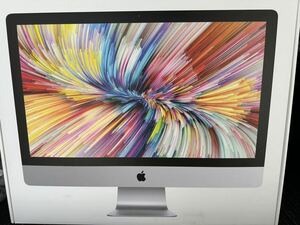 「美品」Apple iMac Retina 27inch 2017/CPUi7 4.2GHZ/GPU8GB/64GB/SSD2TB/office2019/Windows11